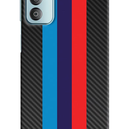 BMW Stripes Pattern Samsung F23 5G Hard Case Back Cover by Casekaro