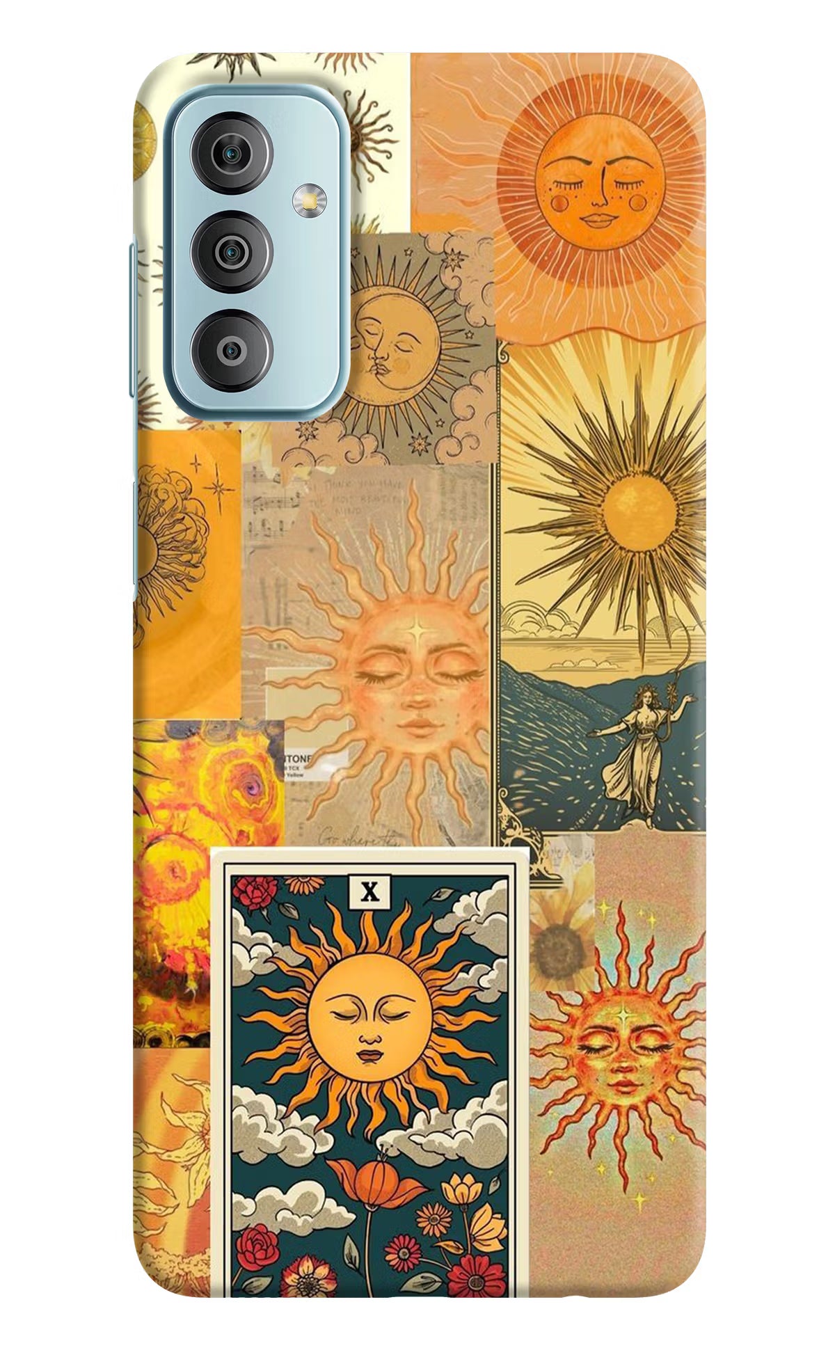 Sun Samsung F23 5G Hard Case Back Cover by Casekaro