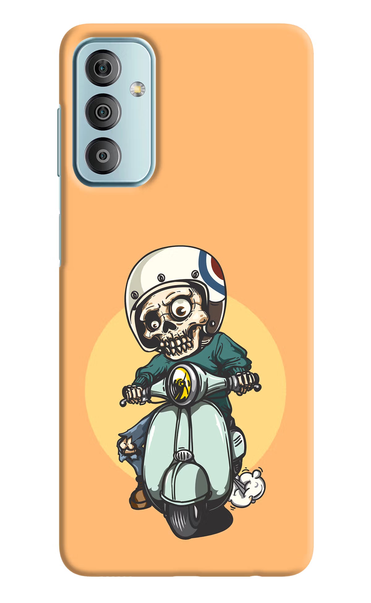 Undead Biker Samsung F23 5G Hard Case Back Cover by Casekaro