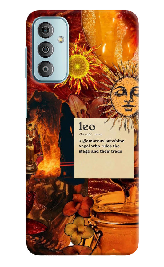 Leo Zodiac Samsung F23 5G Hard Case Back Cover by Casekaro