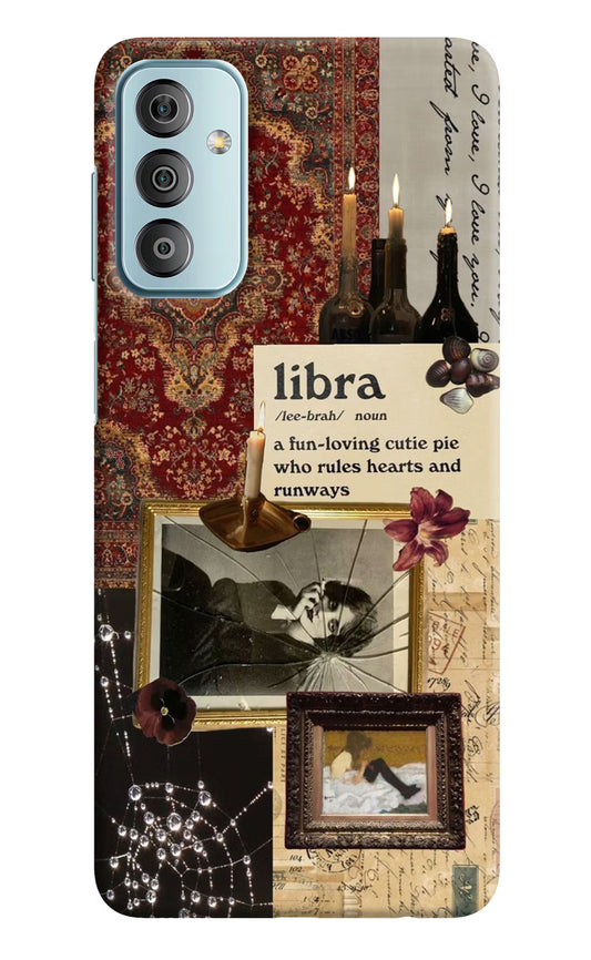 Libra Zodiac Samsung F23 5G Hard Case Back Cover by Casekaro
