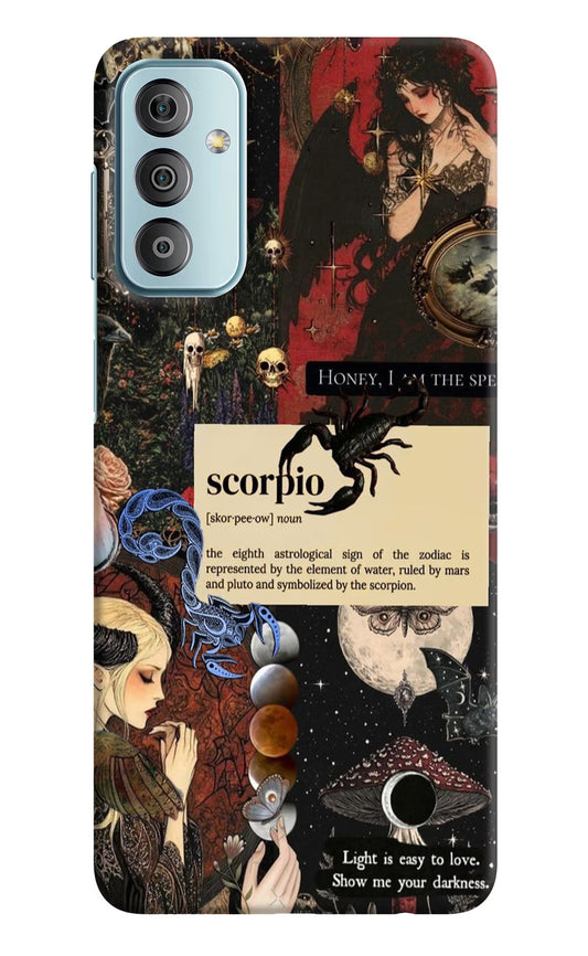 Scorpio Zodiac Samsung F23 5G Hard Case Back Cover by Casekaro