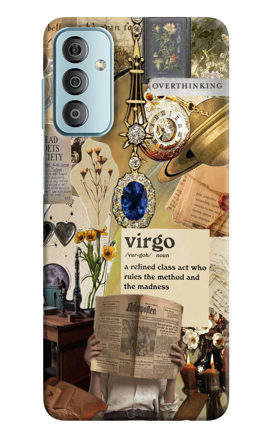 Virgo Zodiac Samsung F23 5G Hard Case Back Cover by Casekaro