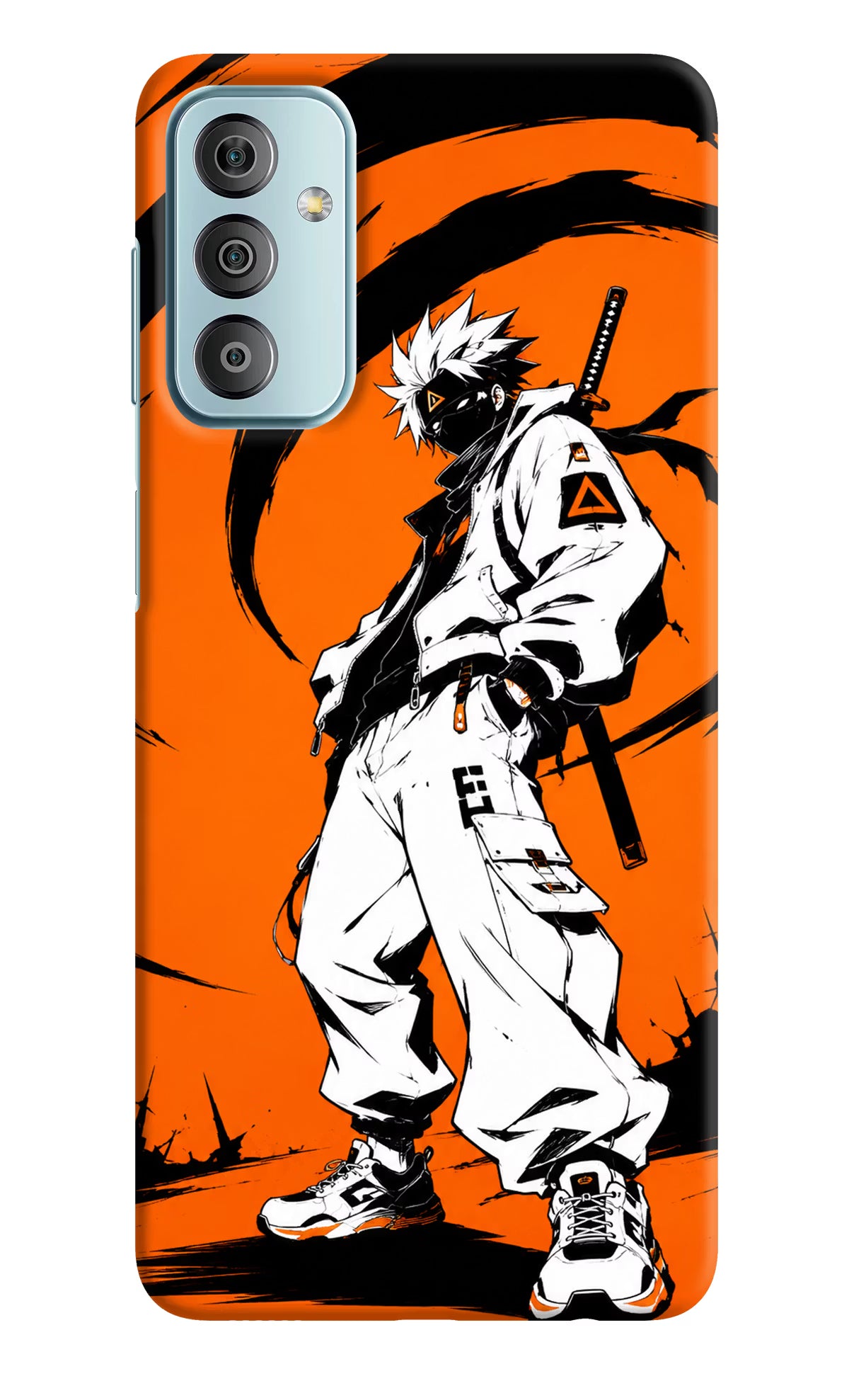 Street Samurai  Samsung F23 5G Hard Case Back Cover by Casekaro