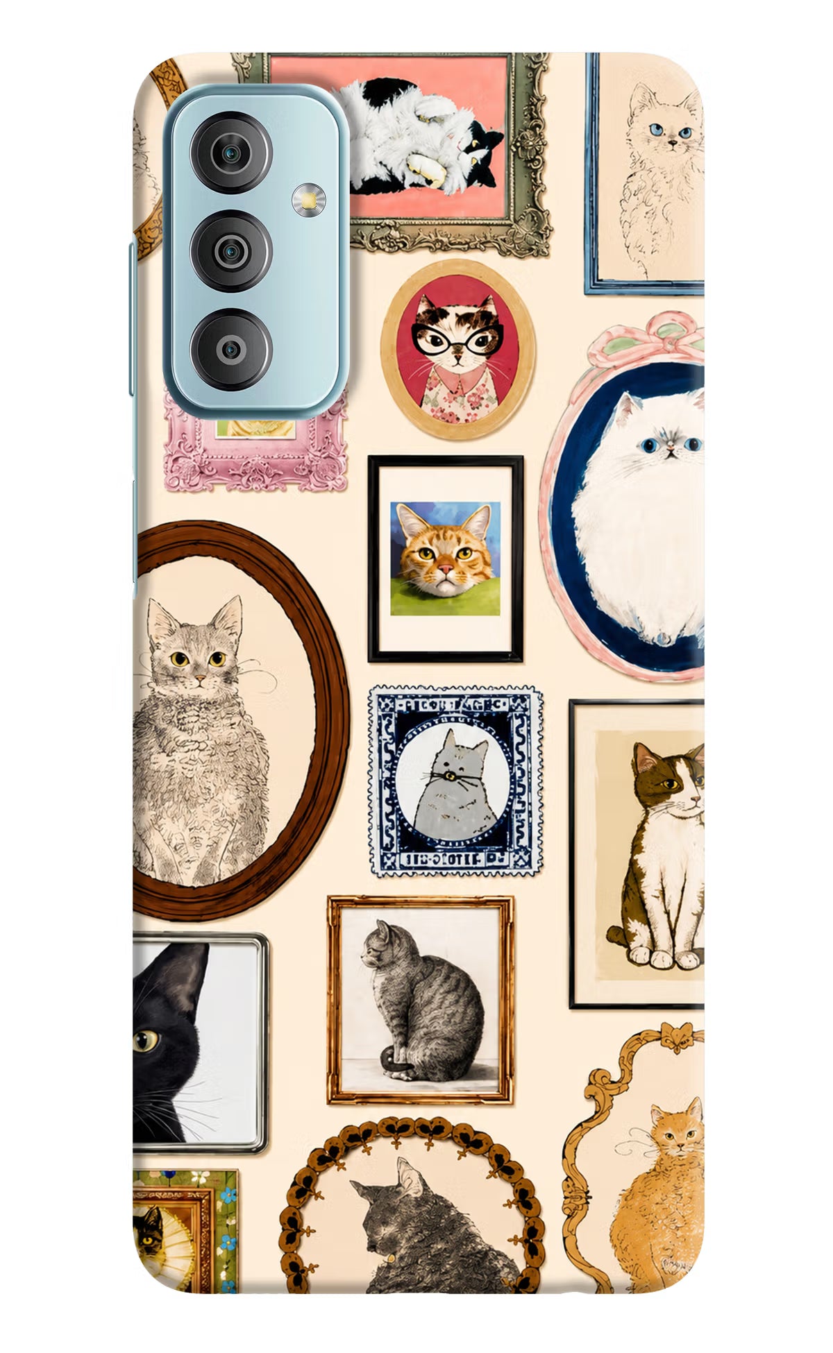 Mirror Cats Samsung F23 5G Back Cover