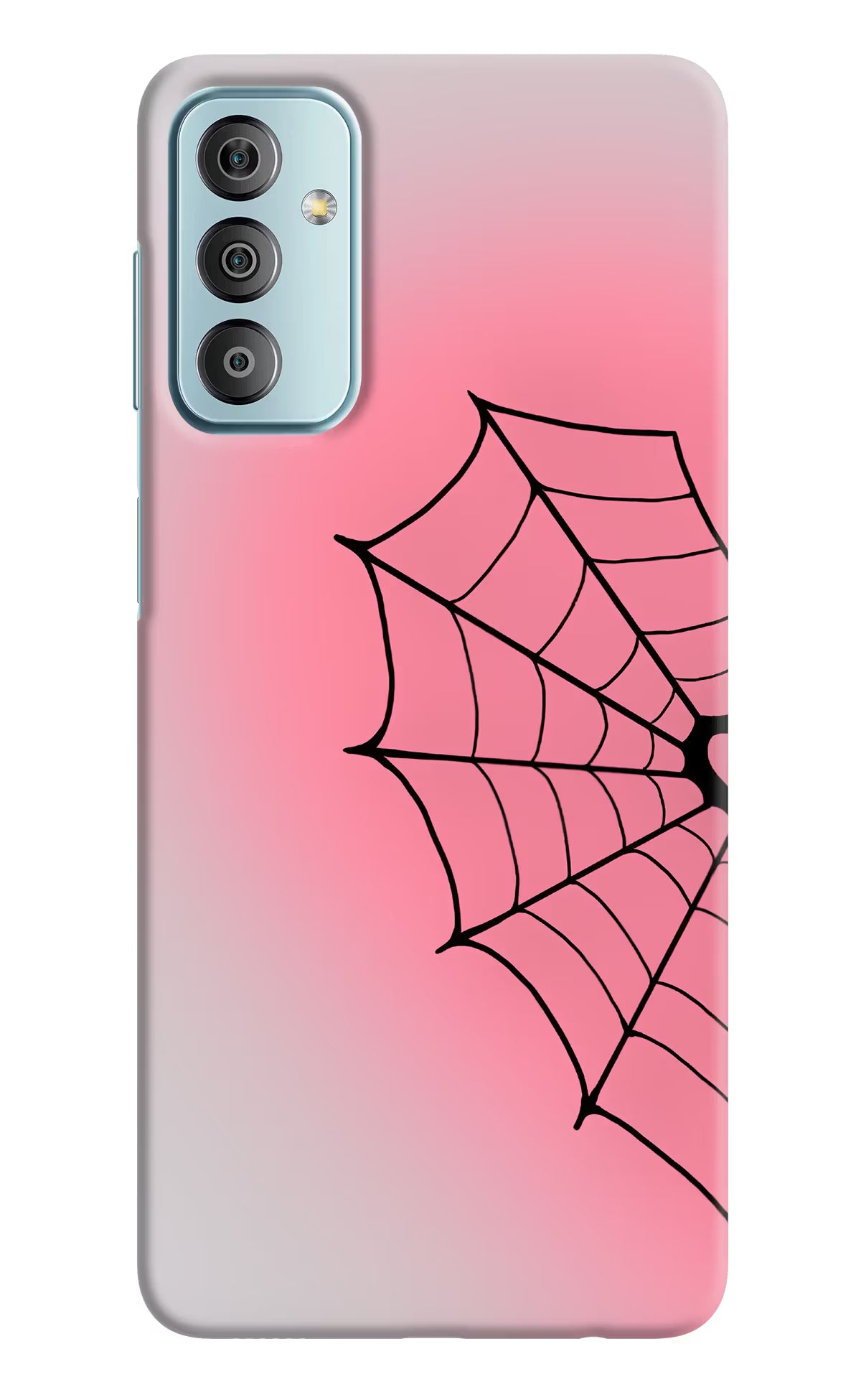 Pink Web Samsung F23 5G Back Cover
