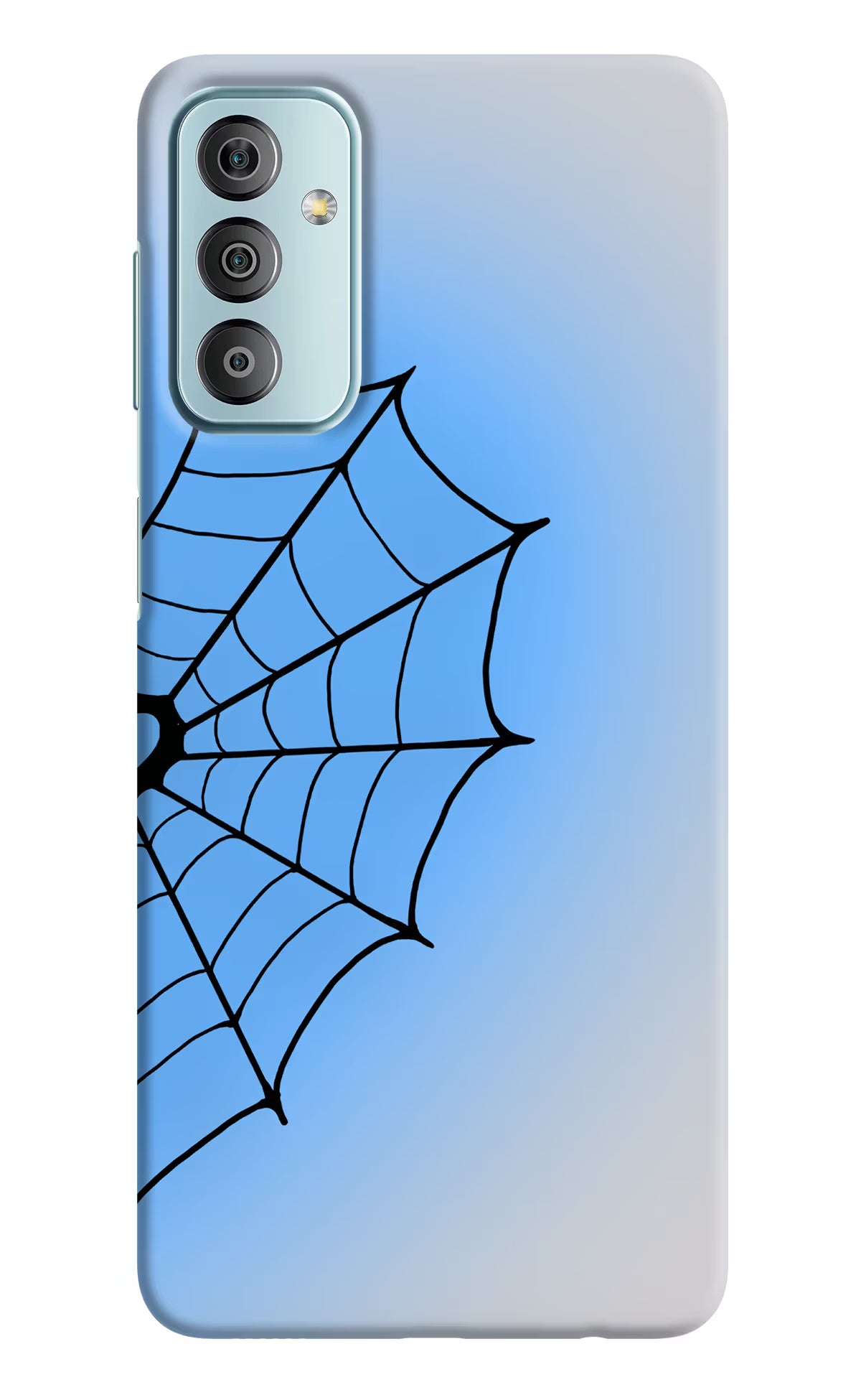 Blue Web Samsung F23 5G Back Cover
