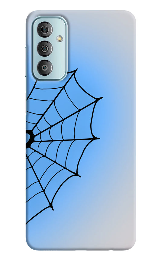 Blue Web Samsung F23 5G Hard Case Back Cover by Casekaro