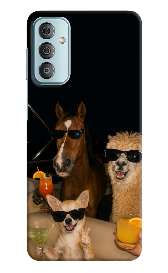 Party Squad Samsung F23 5G Hard Case Back Cover by Casekaro