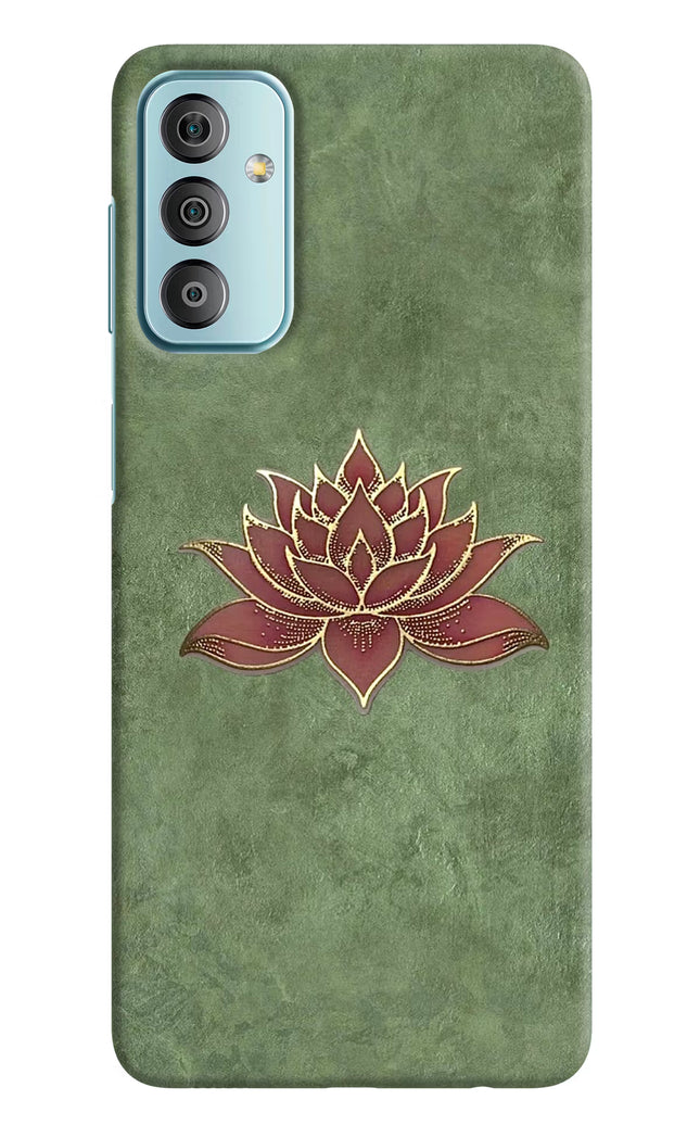 Lotus Grace Samsung F23 5G Hard Case Back Cover by Casekaro