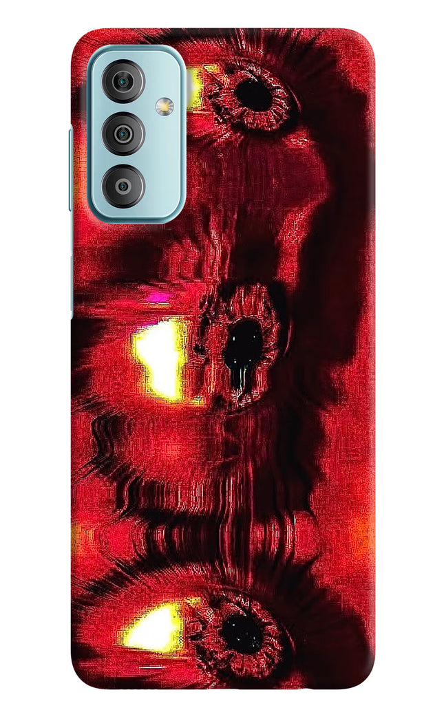 Fire Eye Samsung F23 5G Hard Case Back Cover by Casekaro