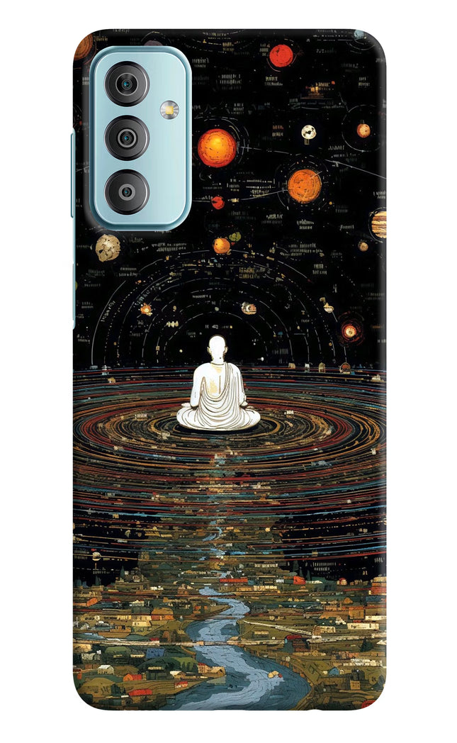 Space Monk Samsung F23 5G Hard Case Back Cover by Casekaro