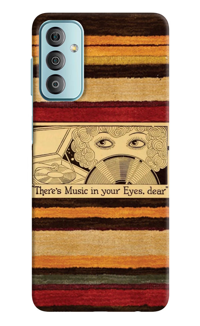 Vinyl Stripes Samsung F23 5G Hard Case Back Cover by Casekaro