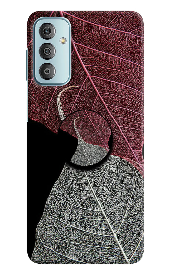 Leaf Pattern Samsung F23 5G Pop Case by Casekaro