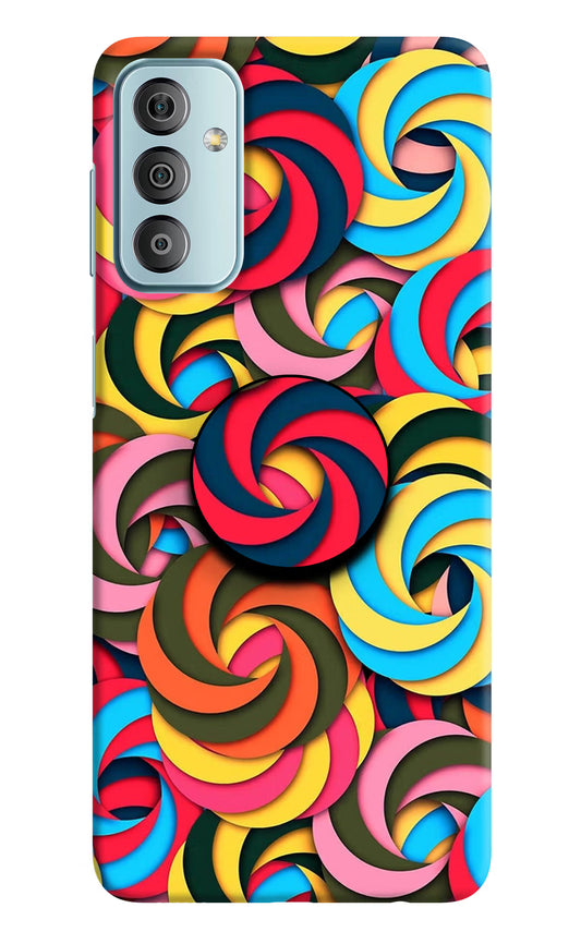 Spiral Pattern Samsung F23 5G Pop Case by Casekaro