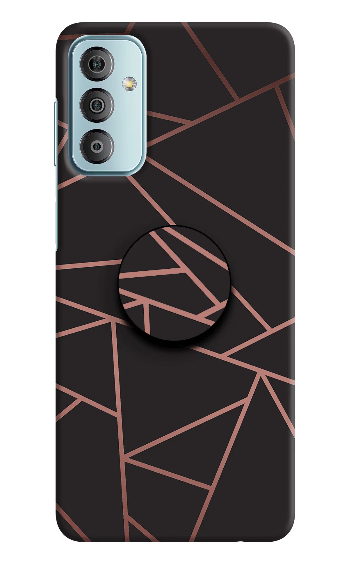 Geometric Pattern Samsung F23 5G Pop Case by Casekaro