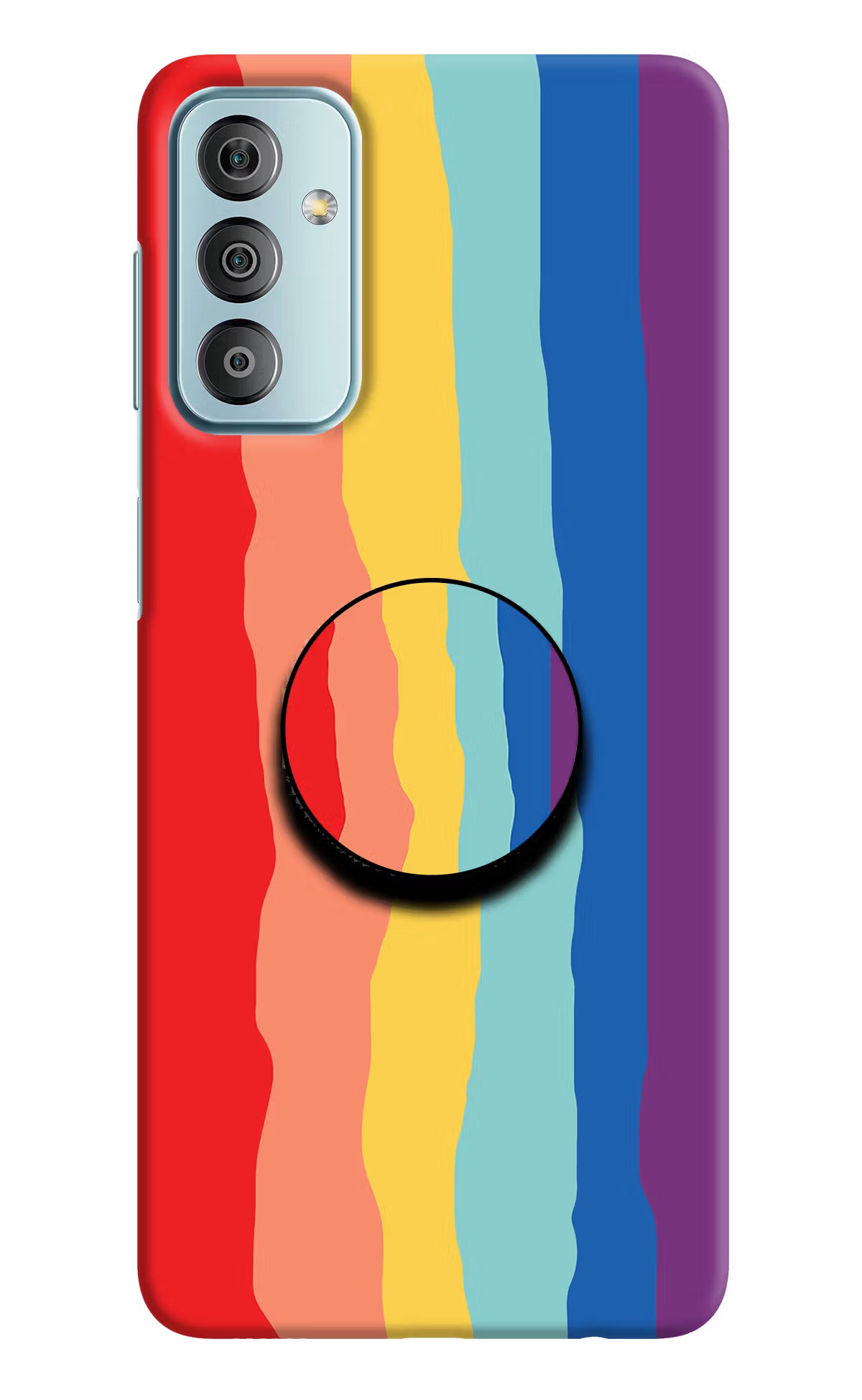 Rainbow Samsung F23 5G Pop Case by Casekaro