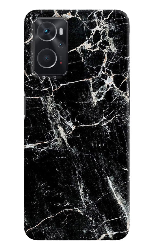 Black Marble Texture Oppo K10 4G Hard Case Back Cover by Casekaro