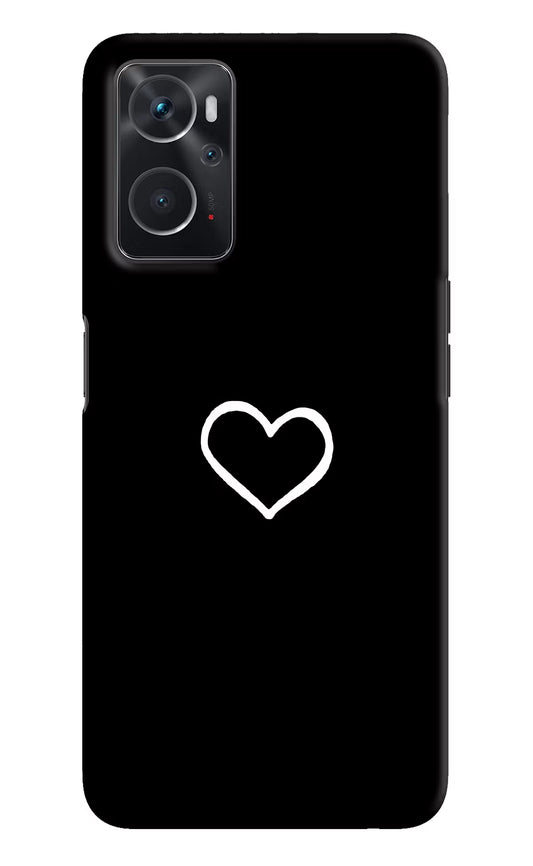 Heart Oppo K10 4G Hard Case Back Cover by Casekaro