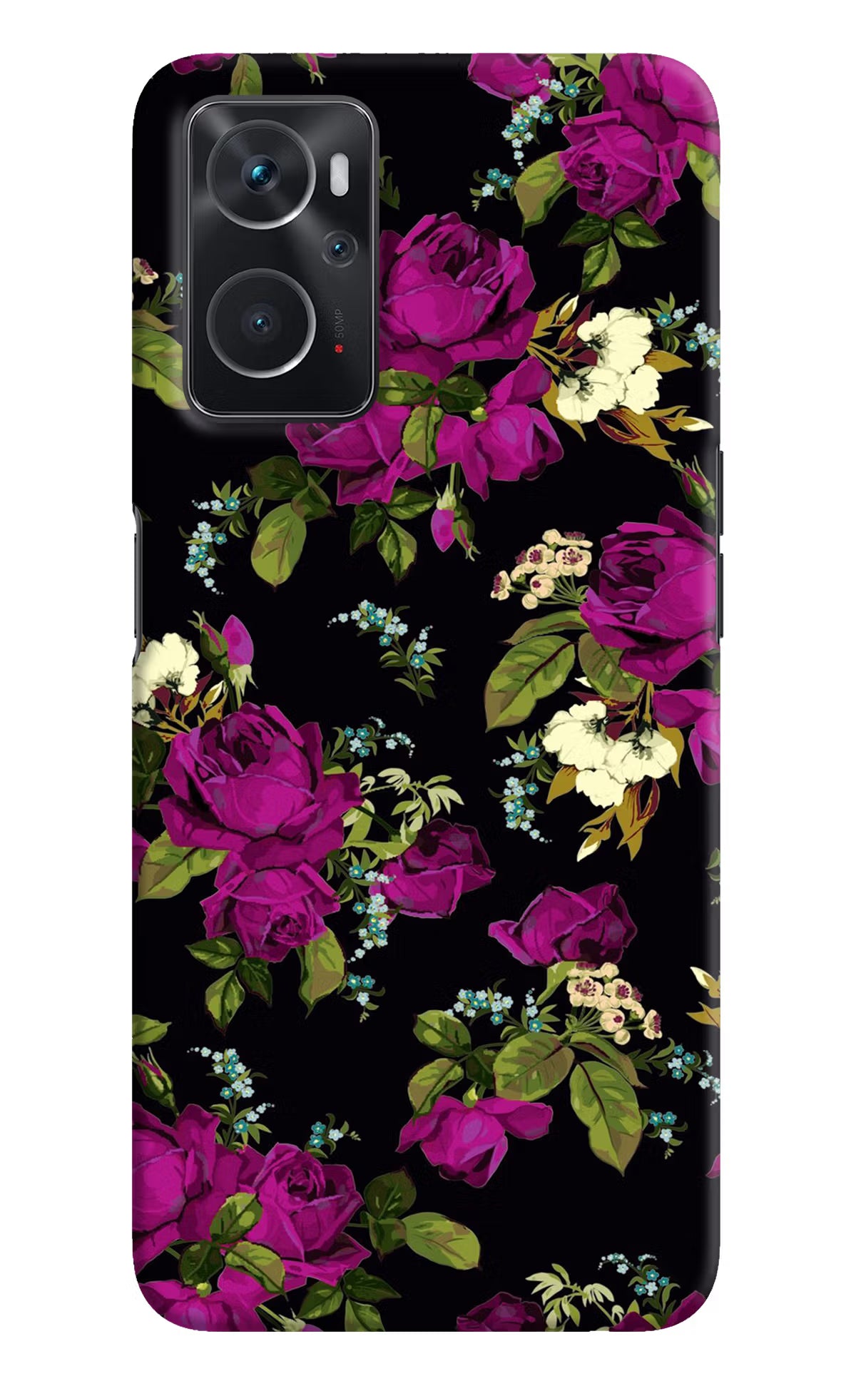 Flowers Oppo K10 4G Hard Case Back Cover by Casekaro