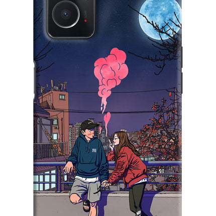 Chilling Couple Oppo K10 4G Hard Case Back Cover by Casekaro