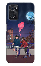 Chilling Couple Oppo K10 4G Hard Case Back Cover by Casekaro