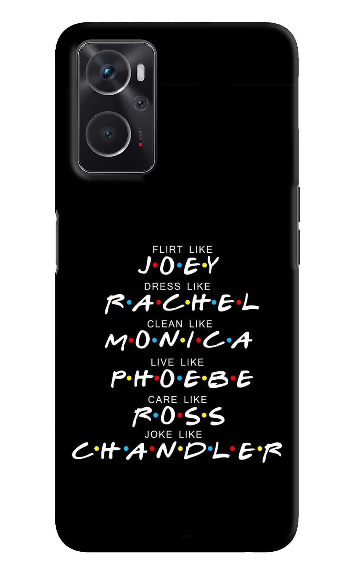 FRIENDS Character Oppo K10 4G Hard Case Back Cover by Casekaro