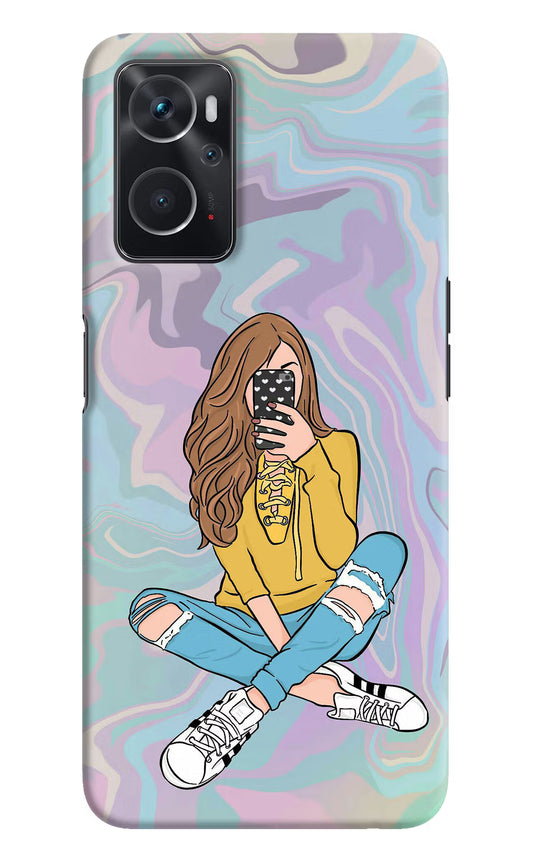 Selfie Girl Oppo K10 4G Hard Case Back Cover by Casekaro
