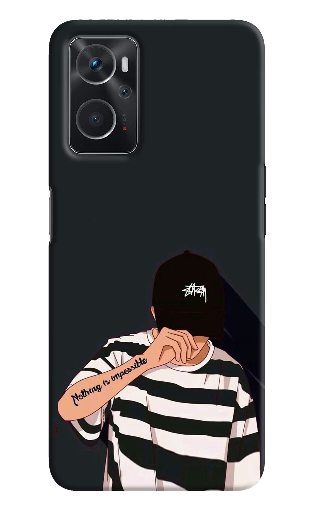 Aesthetic Boy Oppo K10 4G Hard Case Back Cover by Casekaro