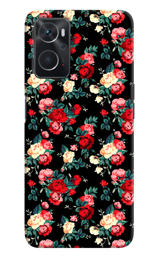Rose Pattern Oppo K10 4G Hard Case Back Cover by Casekaro