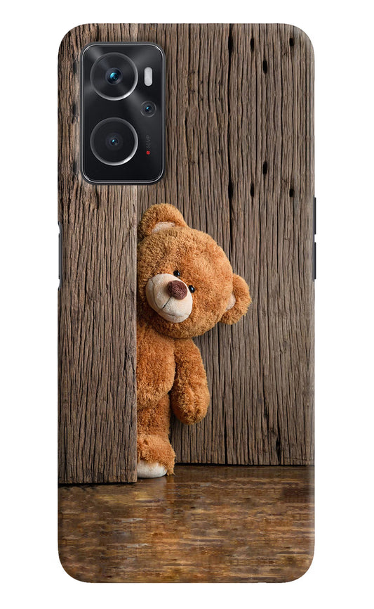 Teddy Wooden Oppo K10 4G Hard Case Back Cover by Casekaro