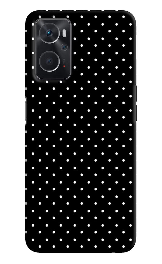 White Dots Oppo K10 4G Hard Case Back Cover by Casekaro