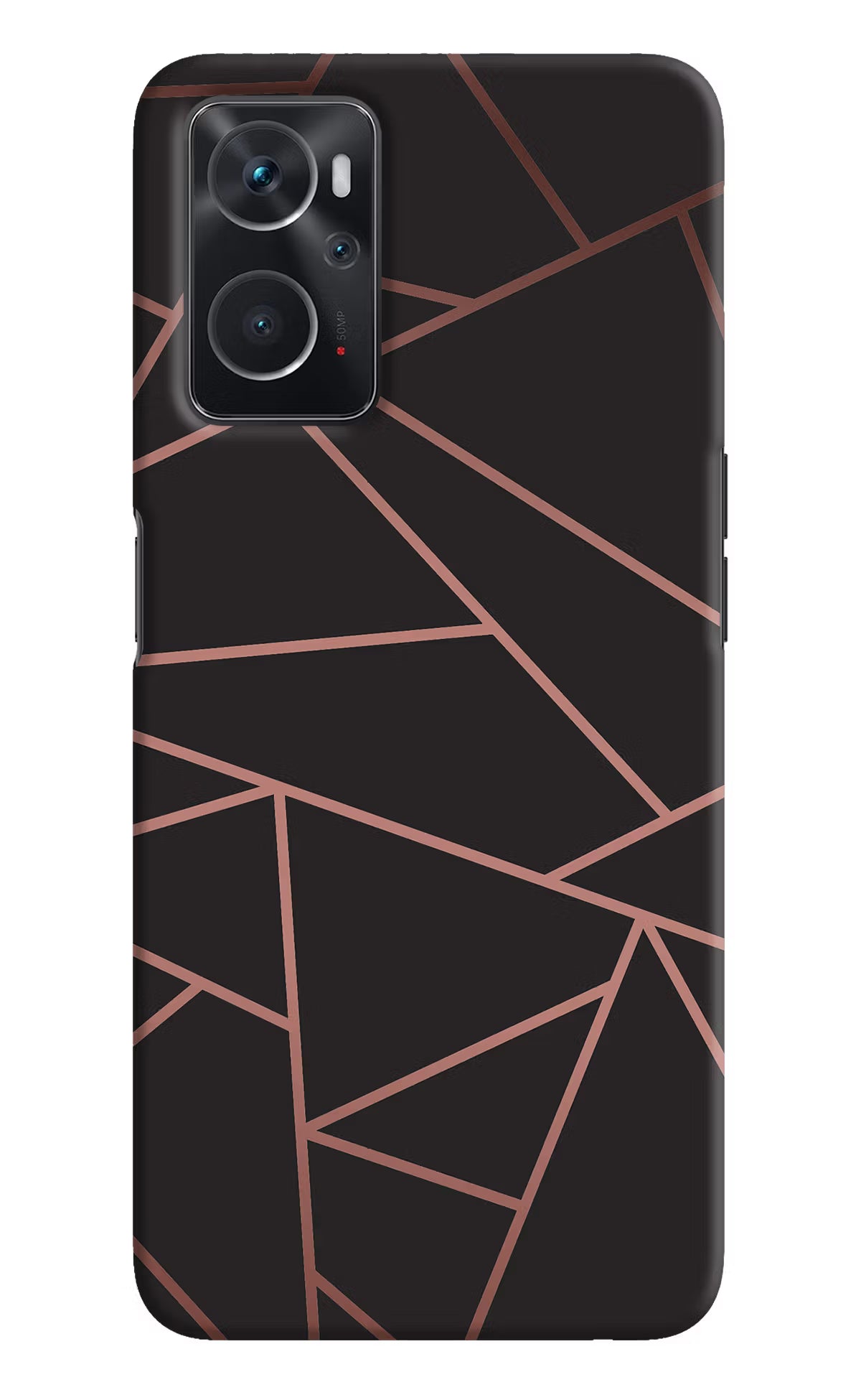 Geometric Pattern Oppo K10 4G Hard Case Back Cover by Casekaro