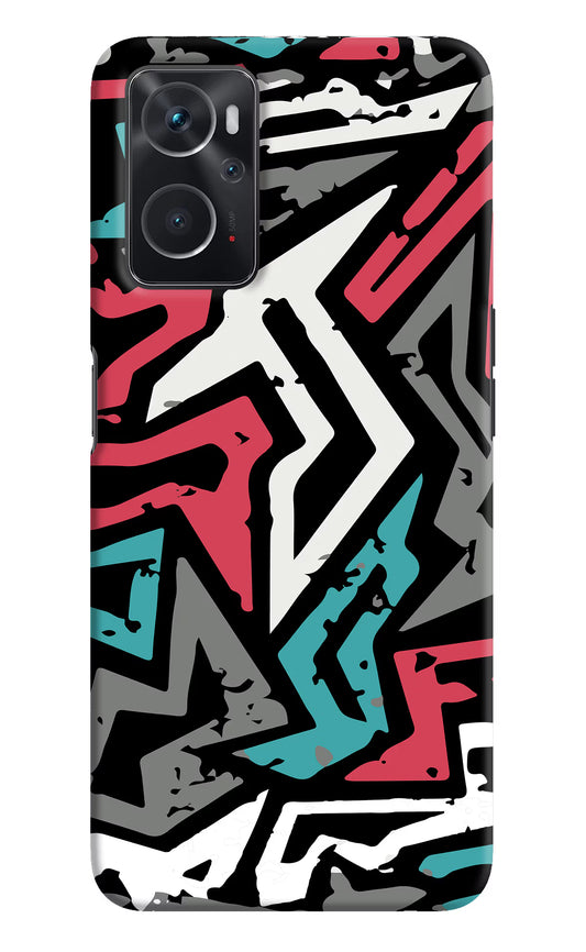 Geometric Graffiti Oppo K10 4G Hard Case Back Cover by Casekaro