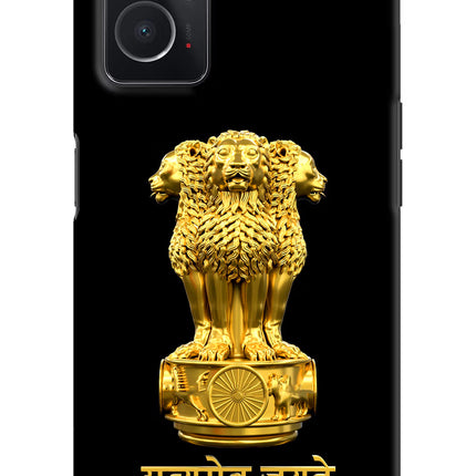Satyamev Jayate Golden Oppo K10 4G Hard Case Back Cover by Casekaro