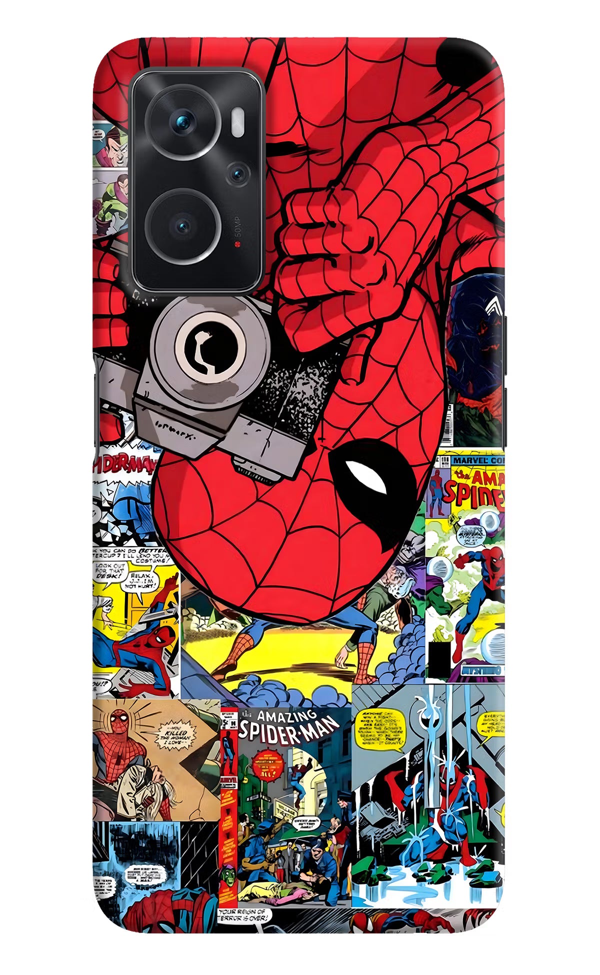 Spider Man Oppo K10 4G Hard Case Back Cover by Casekaro