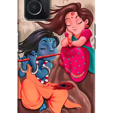 Radhe Krishna Oppo K10 4G Hard Case Back Cover by Casekaro