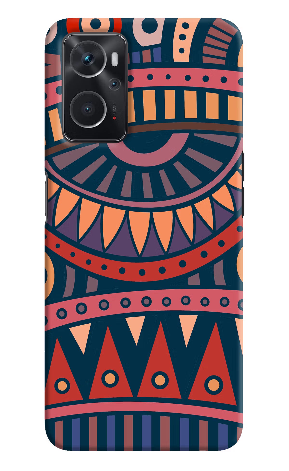 African Culture Design Oppo K10 4G Hard Case Back Cover by Casekaro