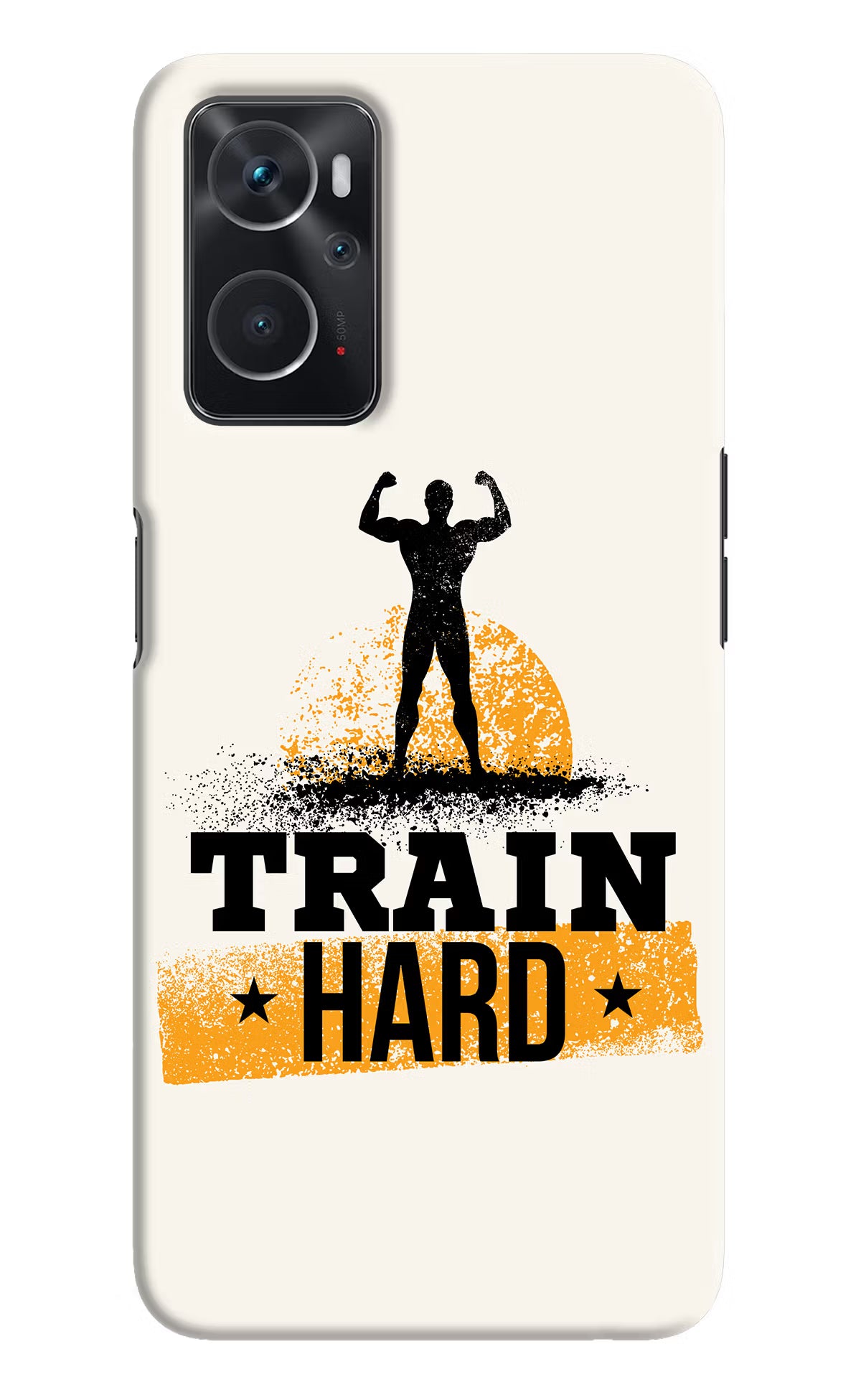 Train Hard Oppo K10 4G Hard Case Back Cover by Casekaro