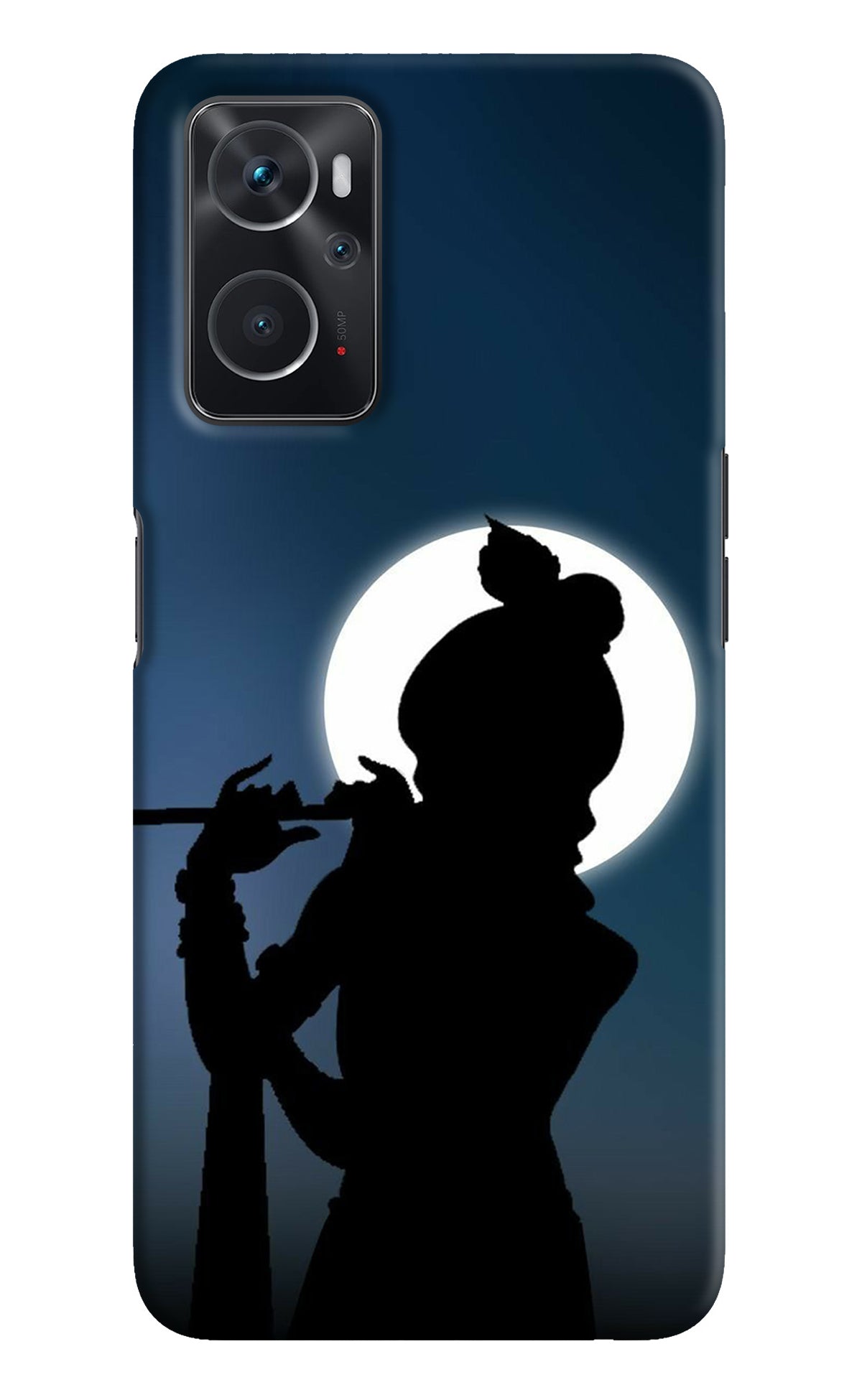 Shri Krishna Silhouette Oppo K10 4G Back Cover