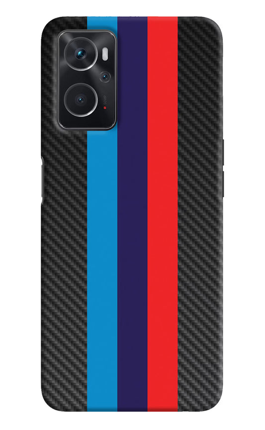 BMW Stripes Pattern Oppo K10 4G Hard Case Back Cover by Casekaro
