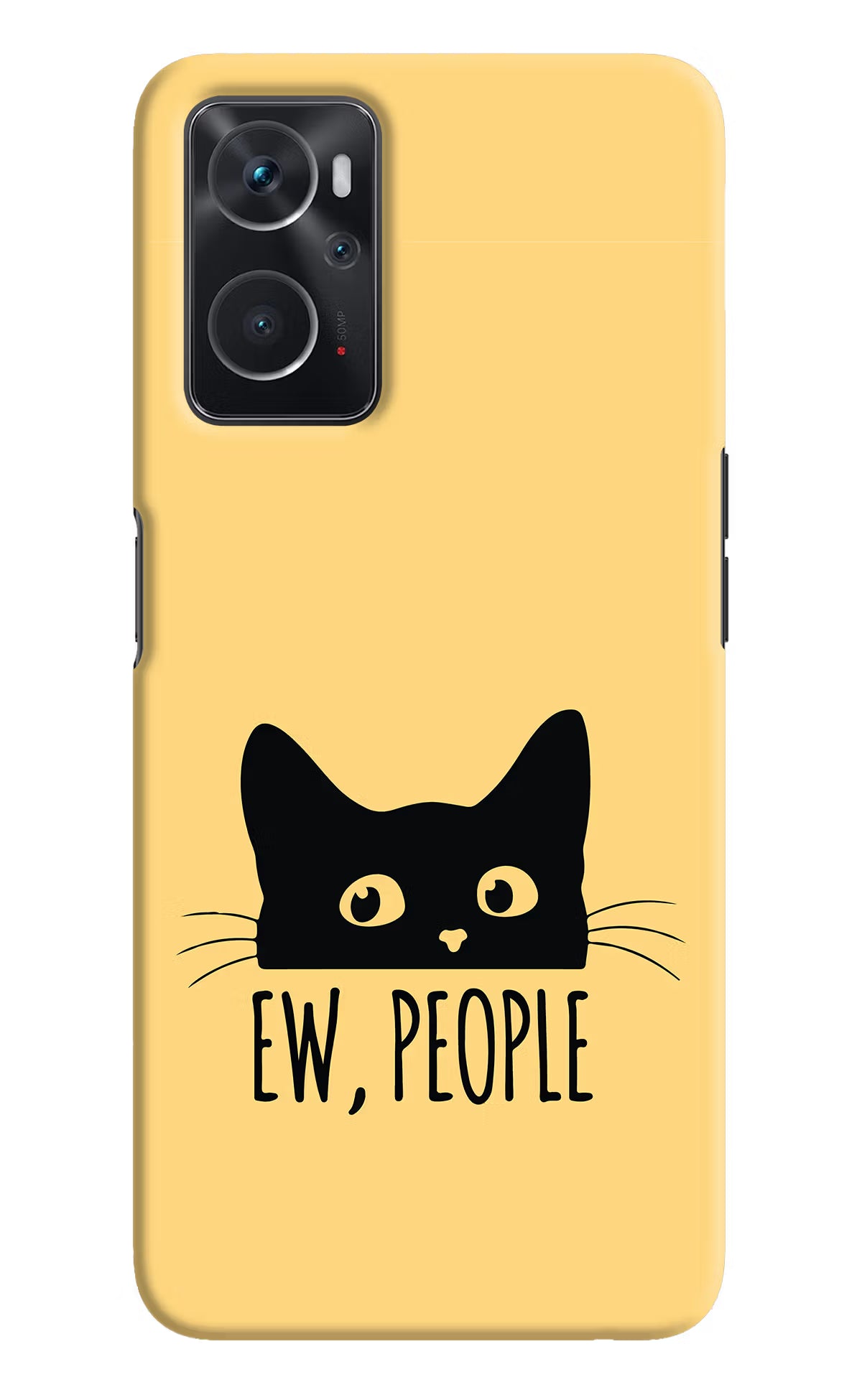 Ew People Catitude Oppo K10 4G Hard Case Back Cover by Casekaro