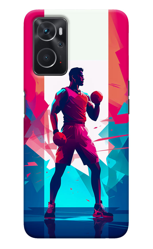 Champion Fighter (AI Generated) Oppo K10 4G Back Cover