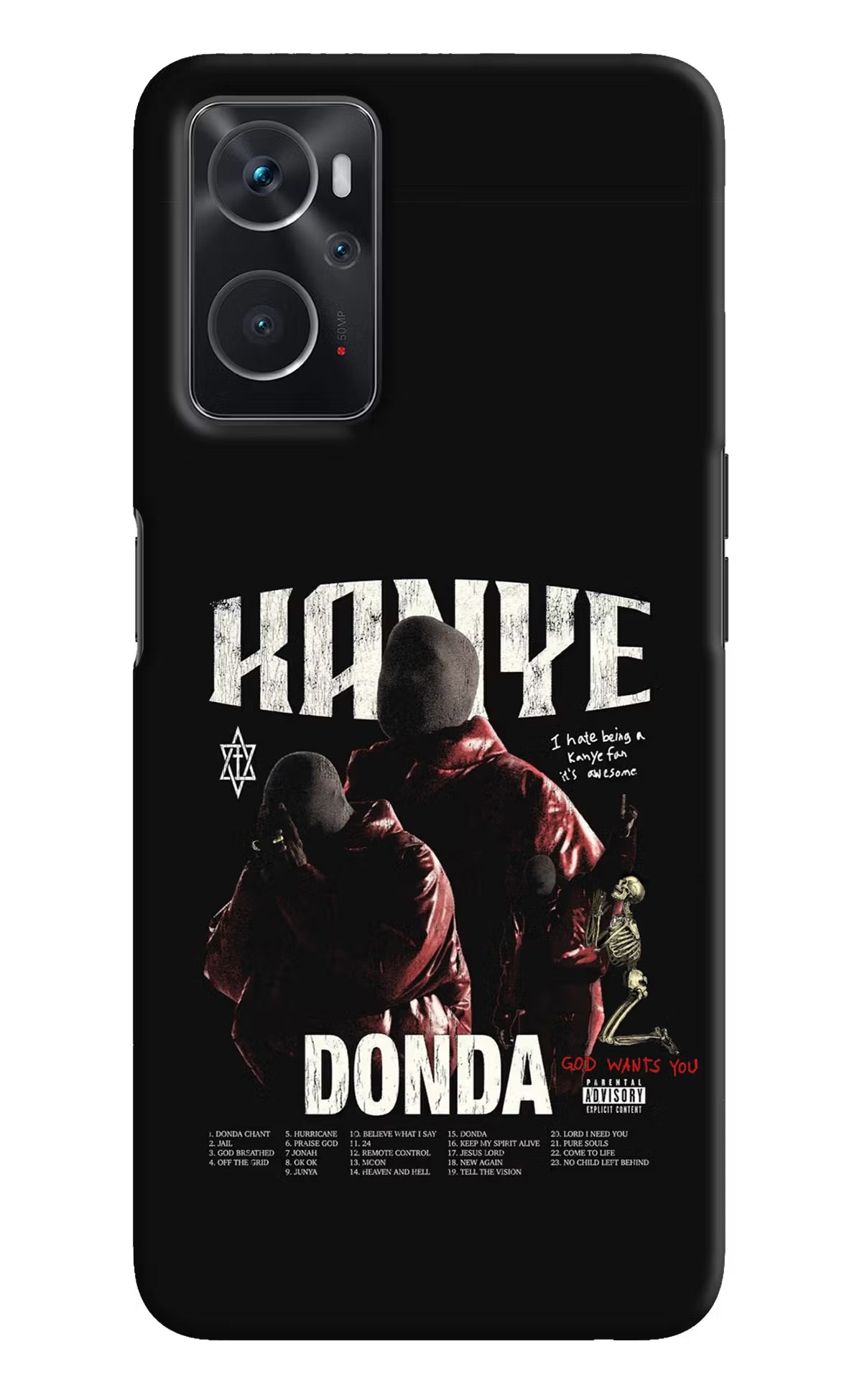 Donda Kanye West Oppo K10 4G Hard Case Back Cover by Casekaro