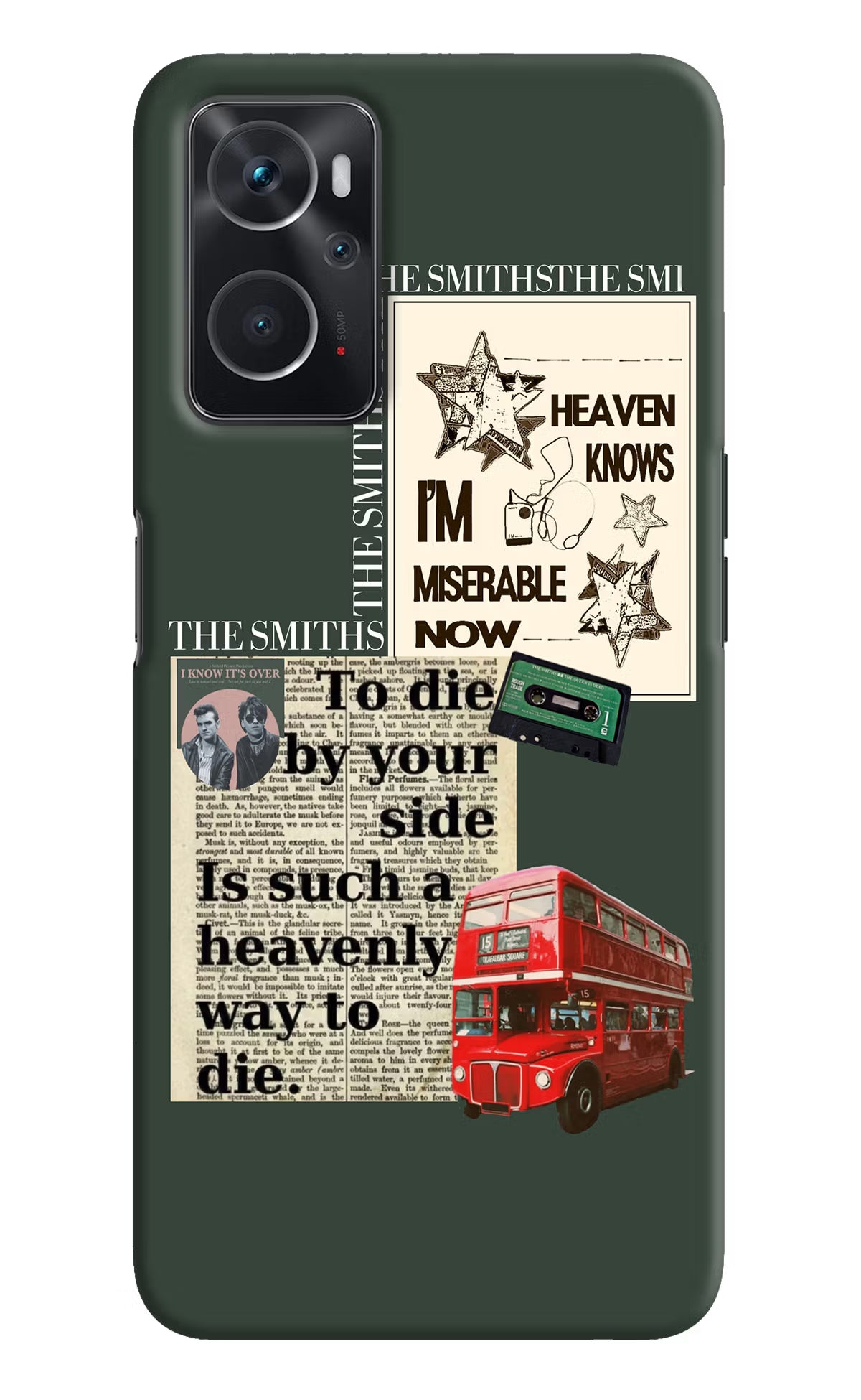 The Smiths Oppo K10 4G Hard Case Back Cover by Casekaro