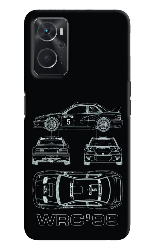 WRC'99 Oppo K10 4G Hard Case Back Cover by Casekaro