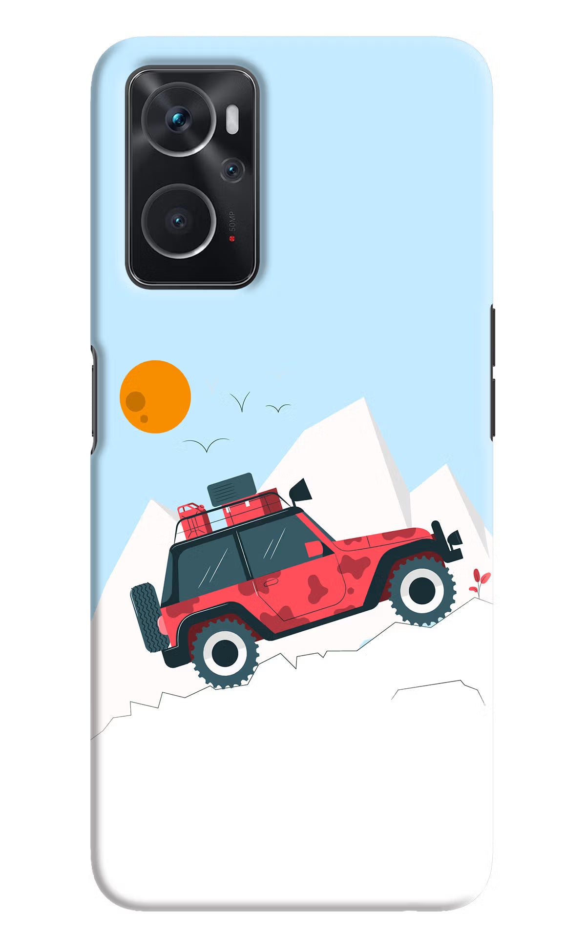 Mountain Trail Beast Oppo K10 4G Hard Case Back Cover by Casekaro