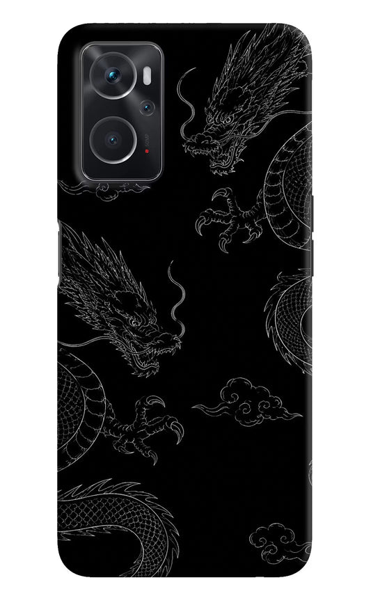 Twin Dragons Oppo K10 4G Hard Case Back Cover by Casekaro