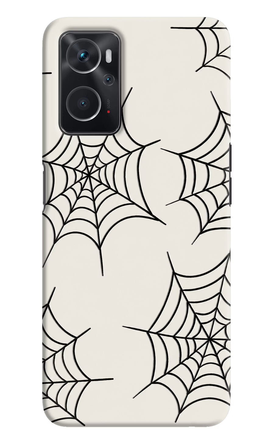 Spider Web Oppo K10 4G Back Cover, Hard case