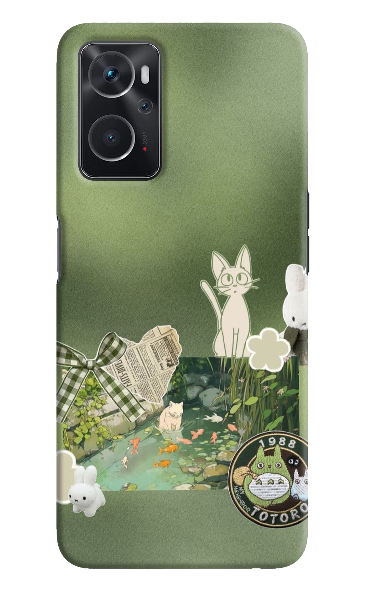 Aesthetic anime Oppo K10 4G Back Cover